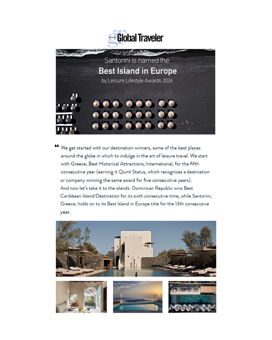 Global Traveler _ Istoria